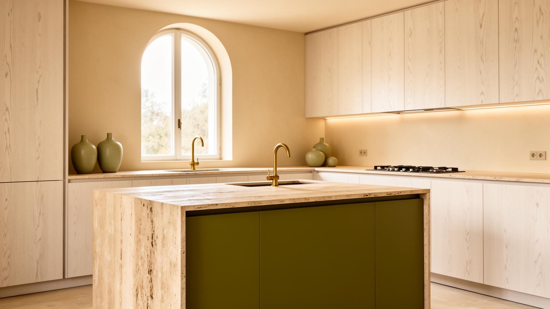 Luxury minimalist kitchen — VEYA Clean Co.